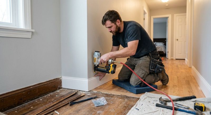 Chair Rail Installation in Kansas City, KS