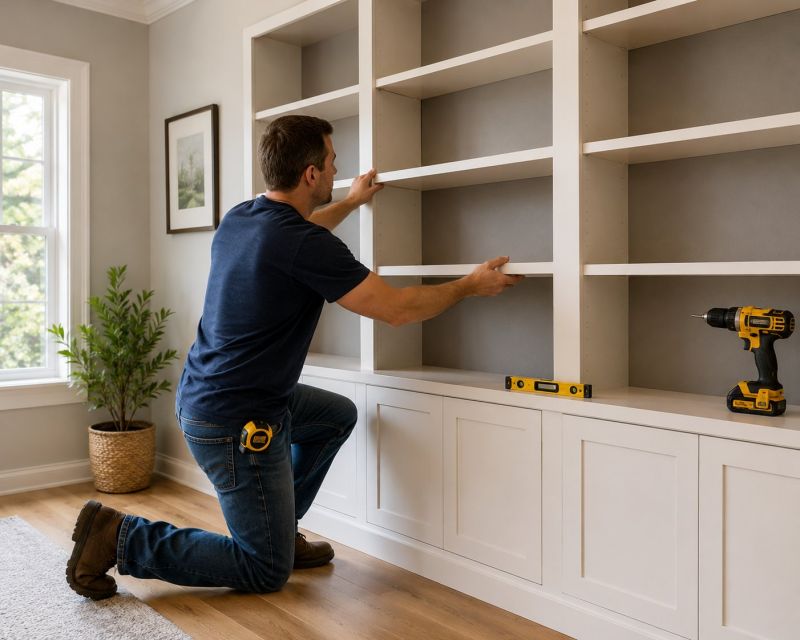 Custom Shelving Installation in Charlotte, NC