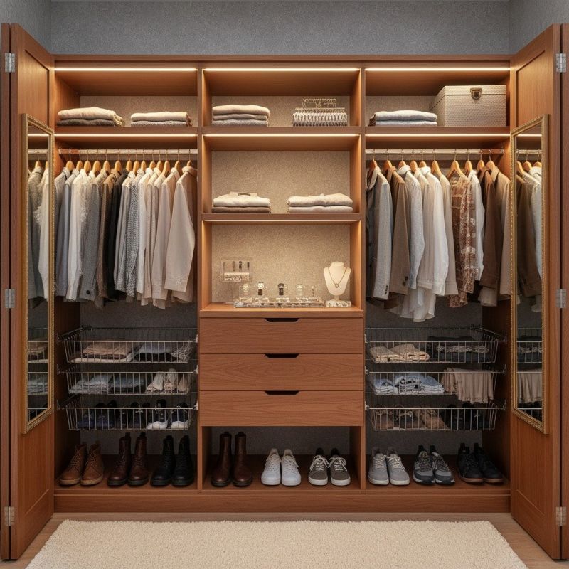 Mudroom Closet Installation in Raleigh, NC