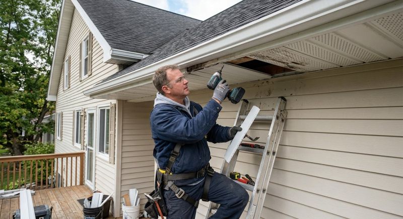 Soffit Damage Repair in Wilmington, NC